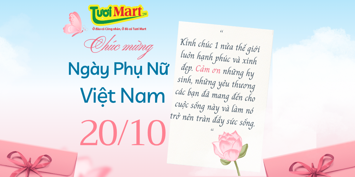 CHÚC MỪNG NGÀY PHỤ NỮ VIỆT NAM 20/10